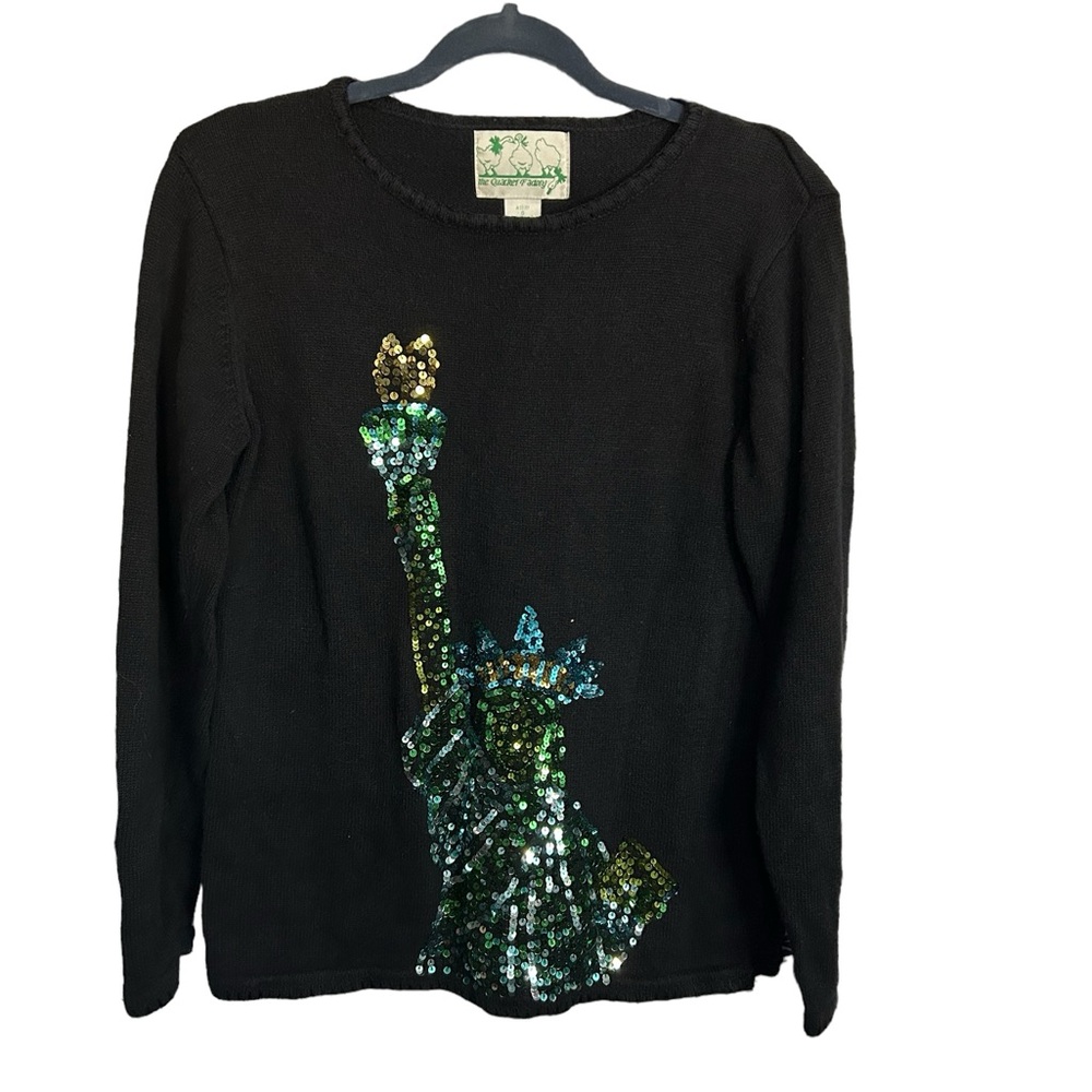The Quacker Factory Statue of Liberty Sweater